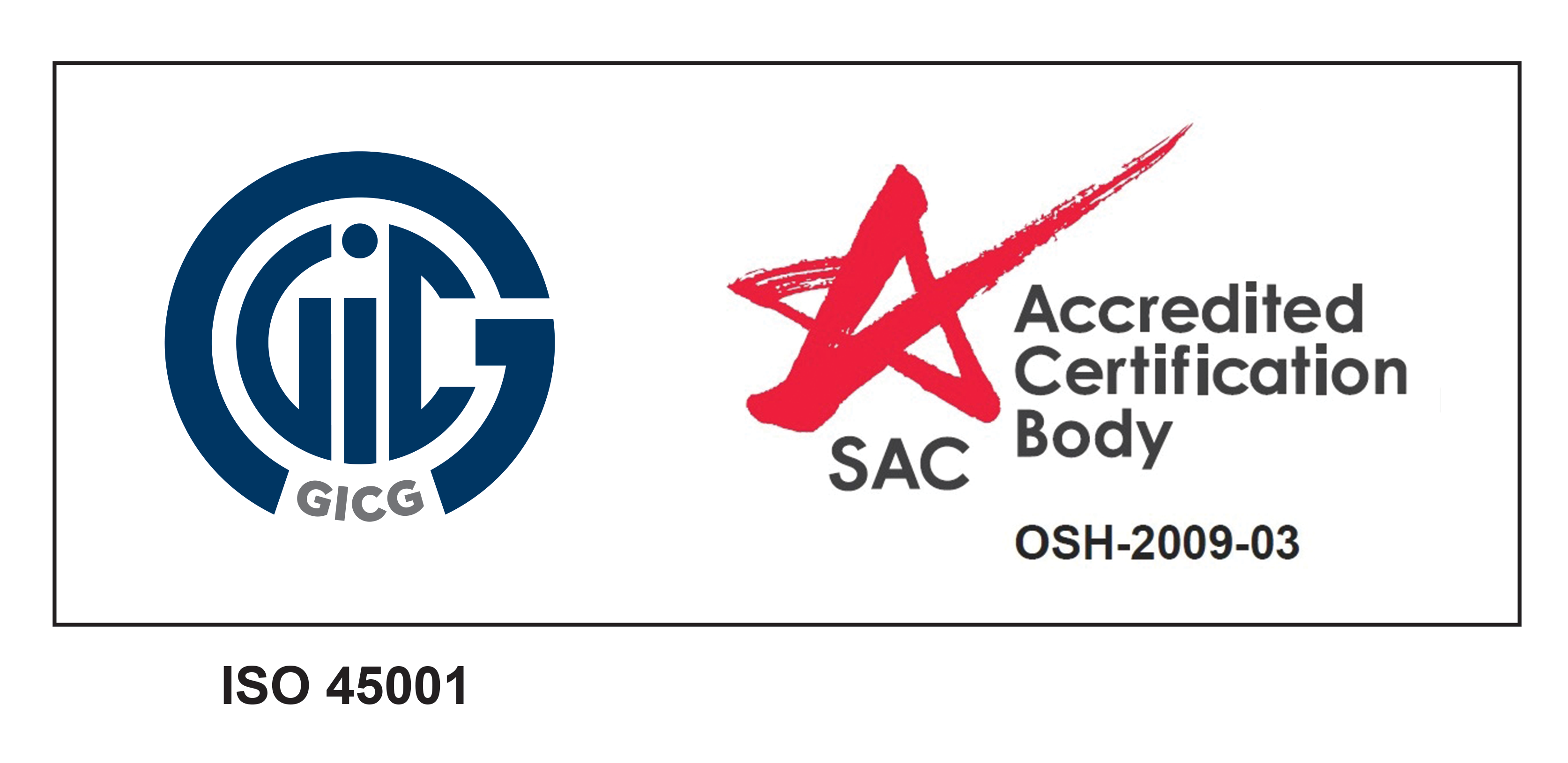 SAC_Occupational Safety and Health Management System ISO 45001